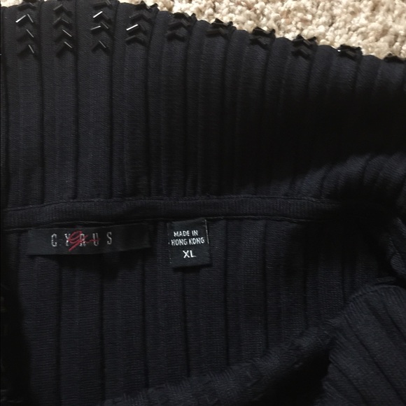 HOST PICK ππSweaterβ¦Sequins, Beaded Off the Shoulder! - Picture 5 of 8